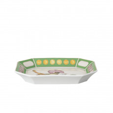 Swarovski x Rosenthal IDYLLIA Green bowl 20x16 cm