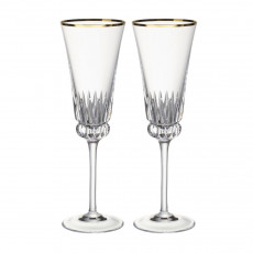 Villeroy & Boch Grand Royal Gold 2-piece champagne flute set