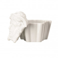 Rosenthal meets Versace Gypsy Can with lid - White 10x8x7.5 cm