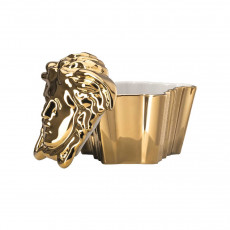 Rosenthal meets Versace Gypsy Can with lid - Gold 10x8x7.5 cm