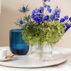 Villeroy & Boch Fleur Glasvasen Vase Windlicht Bleu 15 cm