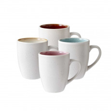 Bitz Gastro matte cream mug with handle set 4-pcs. 0,30 L / h: 10 cm