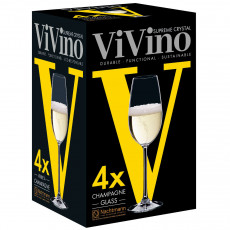 Nachtmann ViVino Champagne glass set 4 pcs. h: 217 mm / 260 ml