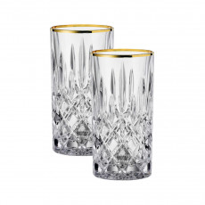 Nachtmann Noblesse Gold Longdrink Glass Set 2 pcs - Limited Edition 0.37 L