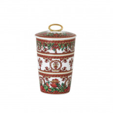 Rosenthal Versace I love Baroque Holiday Duftkerze groß mit Deckel 14 cm
