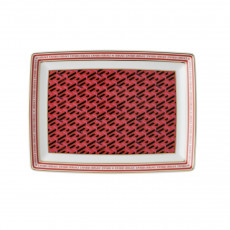 Rosenthal meets Versace La Greca Signature Red Plate 18 cm