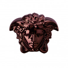 Rosenthal meets Versace Break the bank Money box Medusa head fuchsia 18x12x14.5 cm