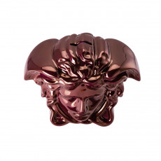 Rosenthal meets Versace Break the bank Money box Medusa head fuchsia 18x12x14.5 cm
