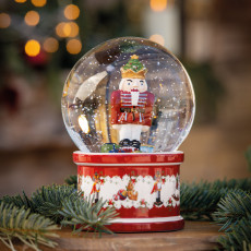 Villeroy & Boch Christmas Toys Large snow globe Nutcracker d: 13 cm / h: 17 cm