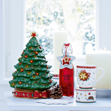 Villeroy & Boch Toy's Delight Christmas tree with music box 'Oh Tannenbaum' 33 cm