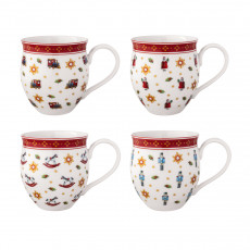 Villeroy & Boch Toy's Delight Anniversary mug set 4 pcs