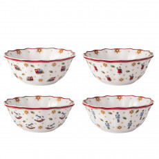 Villeroy & Boch Toy's Delight Anniversary Bowl Set 4-pc