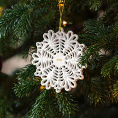Villeroy & Boch Christmas Classics Ornament Snowflake 10 cm