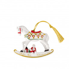 Villeroy & Boch Christmas Classics 2026 Ornament Schaukelpferd 9 cm
