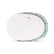 Friesland Atlantis Ostfriesische Rose Oval plate / Lower part of sauceboat 24x16.5 cm