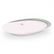 Friesland Atlantis Ostfriesische Rose Oval plate / Lower part of sauceboat 24x16.5 cm
