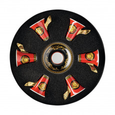 Rosenthal meets Versace Ikarus Medusa Set of 6 espresso/moka cups