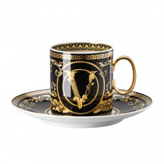 Rosenthal meets Versace Virtus Gala Coffee cup with saucer 0.23 L 2 pieces