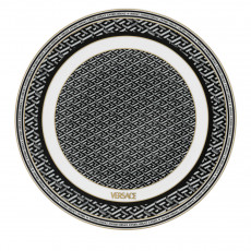 Rosenthal meets Versace La Greca Signature Black Charger Plate 33 cm