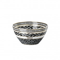 Rosenthal meets Versace La Greca Signature Black Bowl 12 cm