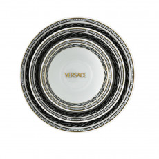 Rosenthal meets Versace La Greca Signature Black Bowl set 4 pieces