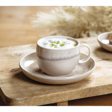 like. by Villeroy & Boch Perlemor Sand Coffee top cup 0.27 L