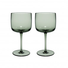 like. by Villeroy & Boch Like Glass Sage Like Sage Wine Glass Set 2-pc 0.27 L