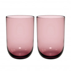 like. by Villeroy & Boch Like Glass Grape Like Grape Longdrink Cup Set 2 pcs 0.38 L