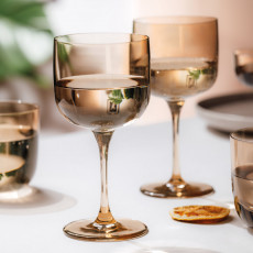 like. by Villeroy & Boch Like Glass Clay Like Clay Wine Glass Set 2-pc 0.27 L
