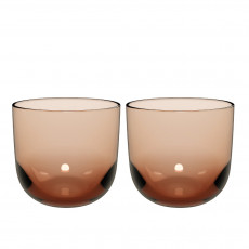 like. by Villeroy & Boch Like Glass Clay Like Clay Water Glass Set 2 pcs 0.28 L