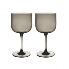 like. by Villeroy & Boch Like Glass Smoke Wine Goblet Set 2 pcs. 0.20 L
