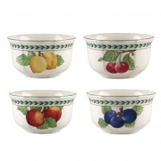 Premium Porcelain 21 cm Villeroy & Boch 10-4247-2643 French Garden Modern Fruits Breakfast Plate Apple White/Coloured 