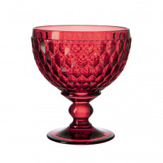 Villeroy & Boch Boston Coloured Champagne glass / Dessert bowl red 12.5 cm