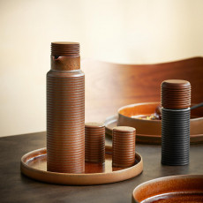 ASA SELECTION Kitchen'art brown Salt/Pepper Shaker Set 6.5 cm