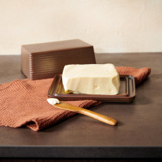 ASA SELECTION Kitchen'art brown Butter dish 15.3 cm
