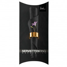 Eisch Kaya Kupfer Set of 2 glass napkin rings d: 5 cm / h: 2.4 cm