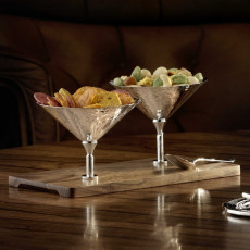 Robbe & Berking Martele Bar-Kollektion - 90 gram silver plated snack bar 23,8x11,8x10,5 cm