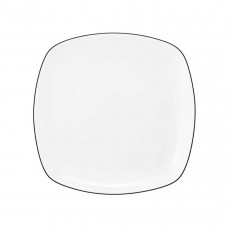 Seltmann Weiden Lido Black Line Square plate 17.5x17.5 cm