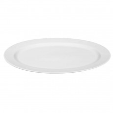 Seltmann Weiden Lukullus Weiß Oval serving platter 31x23 cm