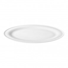 Seltmann Weiden Beat Weiß Oval serving platter 31 x 24 cm