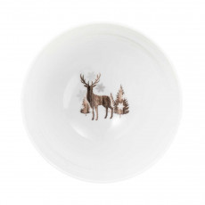 Seltmann Weiden Life Christmas bowl round d: 15,5 cm / h: 8 cm / 0,8 L