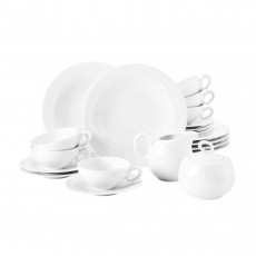 Seltmann Weiden Trio Weiß 20-piece tea set