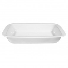 Seltmann Weiden Lukullus Weiß Rectangular baking dish 38x24 cm / 3.00 L