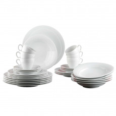 Seltmann Weiden Trio Weiß 30-piece dinnerware set