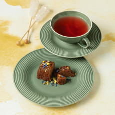 Seltmann Weiden Beat Salbeigrün Small tea set 18 pieces