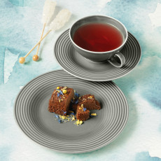 Seltmann Weiden Beat Perlgrau Small tea set 18 pieces