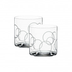 Spiegelau Signature Drinks Soft drink cup Circles Set 2-pcs. h: 80 mm / 330 ml