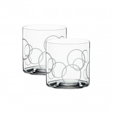 Spiegelau Signature Drinks Soft drink cup Circles Set 2 pcs h: 80 mm / 330 ml