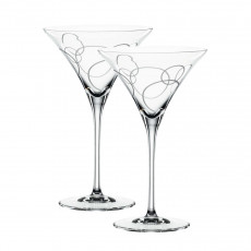 Spiegelau Signature Drinks Cocktail glass Circles Set 2-pcs. h: 180 mm / 220 ml