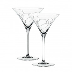 Spiegelau Signature Drinks Cocktail glass Circles Set 2 pcs h: 180 mm / 220 ml